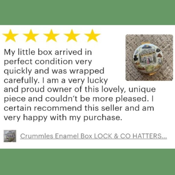 Crummles Enamel Box MAGNOLIA Soulangiana Blossom - Picture 15 of 15